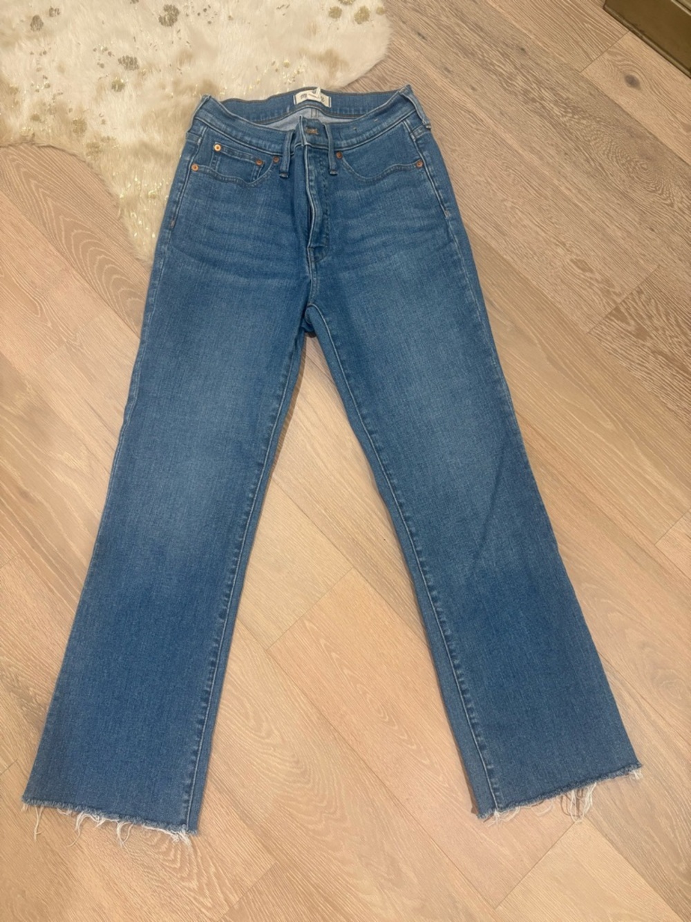 Madewell Medium Wash Flare Jeans